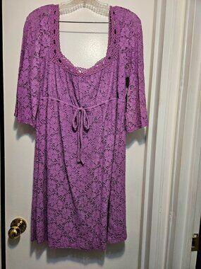 Laundry Summer Babydoll  Dress, New with Tags Size L